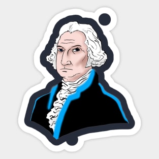 George WashingTron Sticker